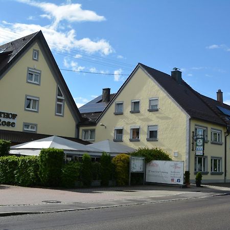 Weißenhorn Hotel-Gasthof Zur Rose מראה חיצוני תמונה