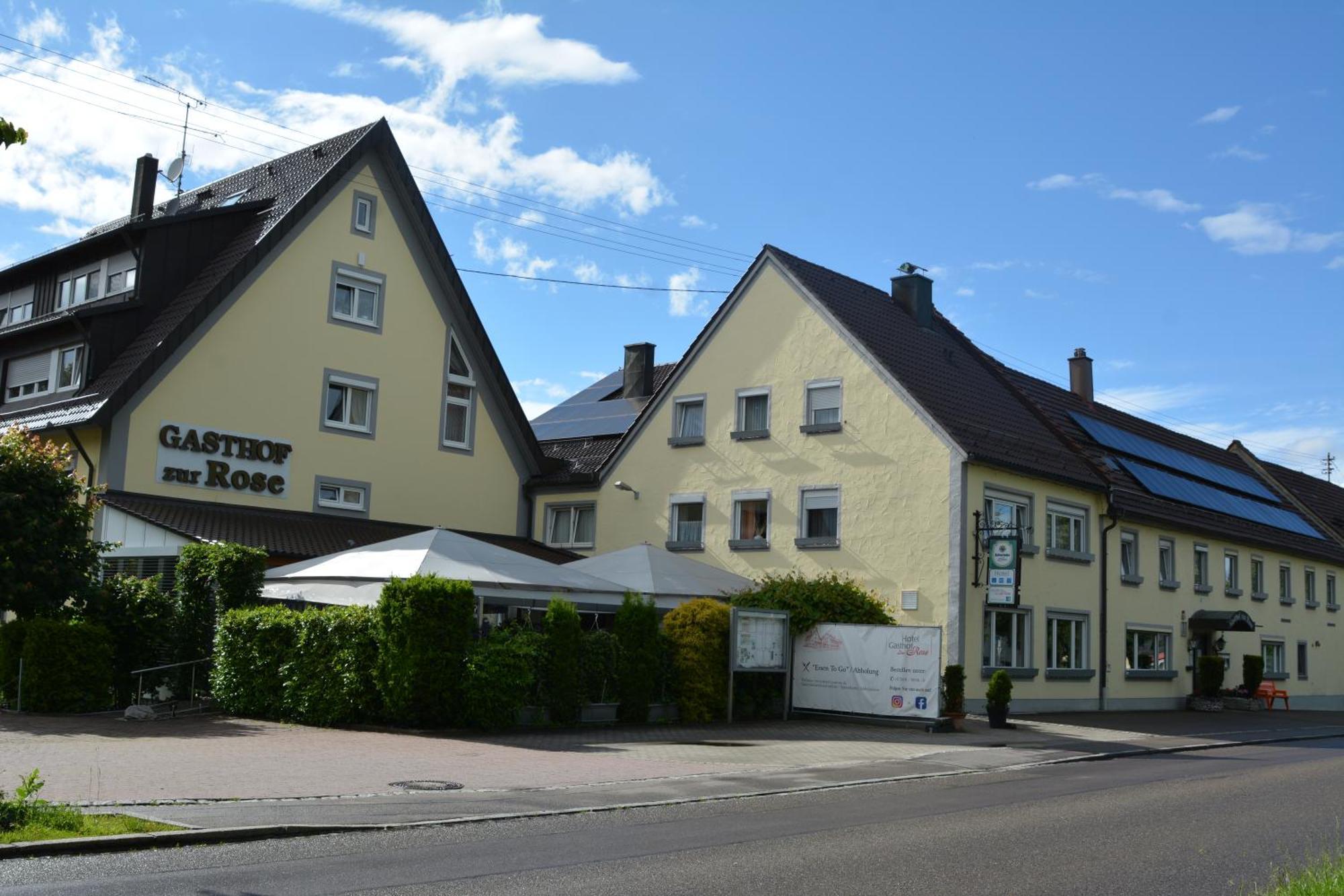Weißenhorn Hotel-Gasthof Zur Rose מראה חיצוני תמונה